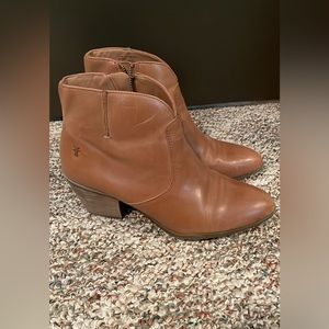 Frye leather ankle boots